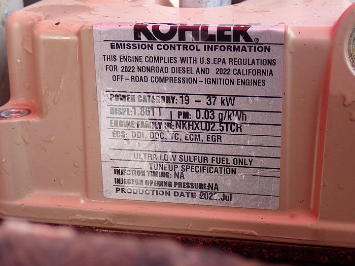 Used 2024 Chicago Pneumatic CPS185 Air Compressor 237 HOURS!