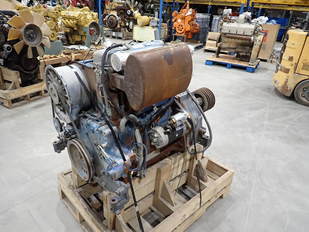 Used 2001 Deutz F3L912 Diesel Engine w/ PTO CLUTCH!