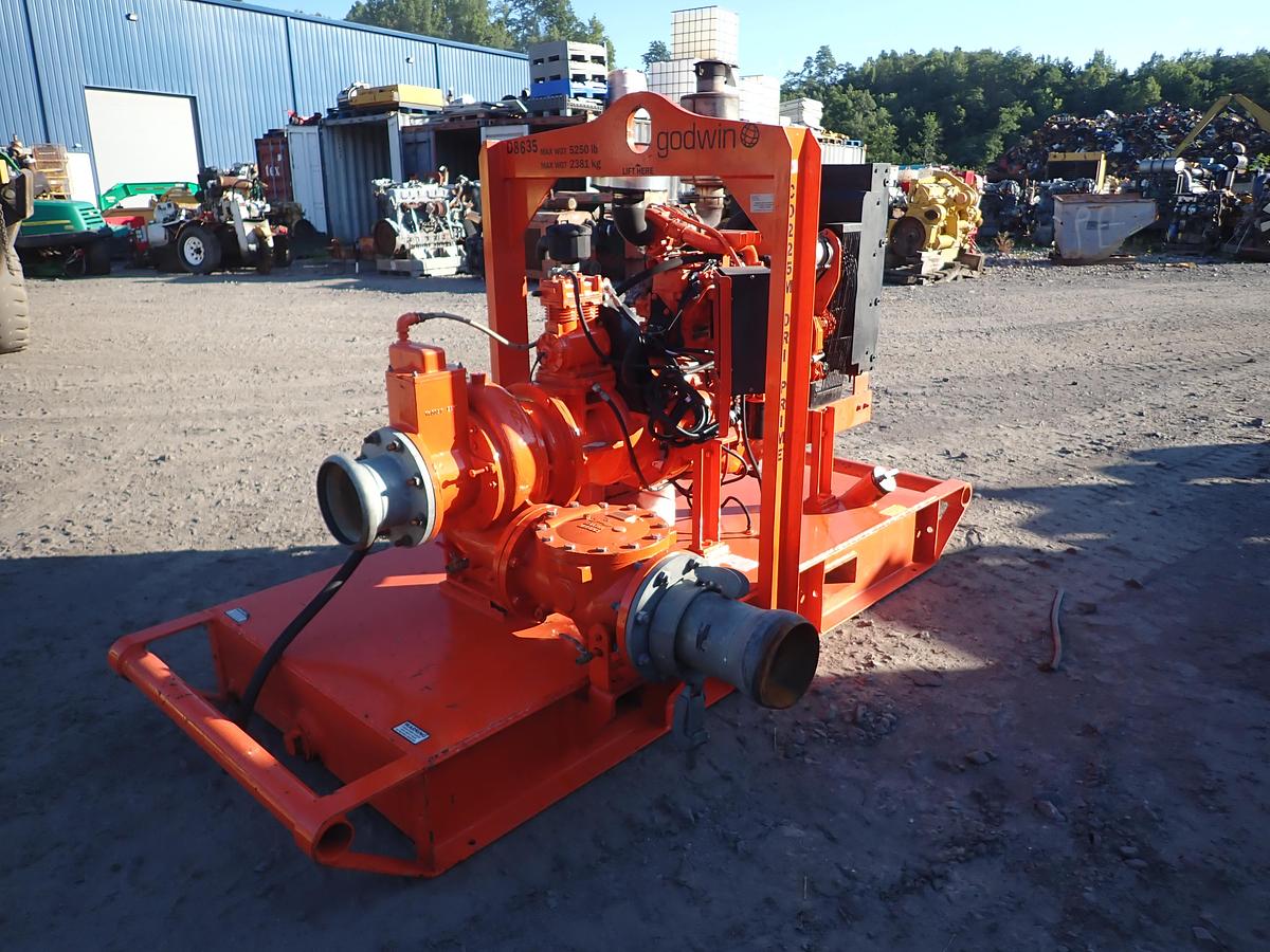 Used 2015 Godwin CD225M 8" Water Pump