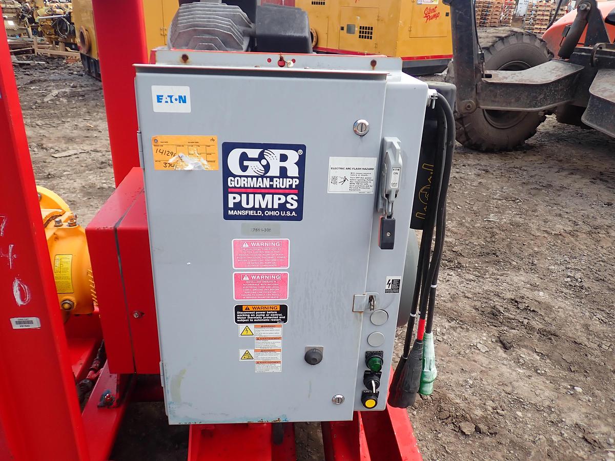 Used 2012 Gorman Rupp PA6C60 6" Water Pump ELECTRIC