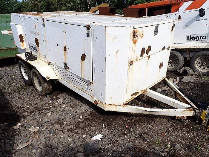 Used 2011 Flagro FVO1000TR Portable Heater KUBOTA DIESEL! Towable 780K BTU