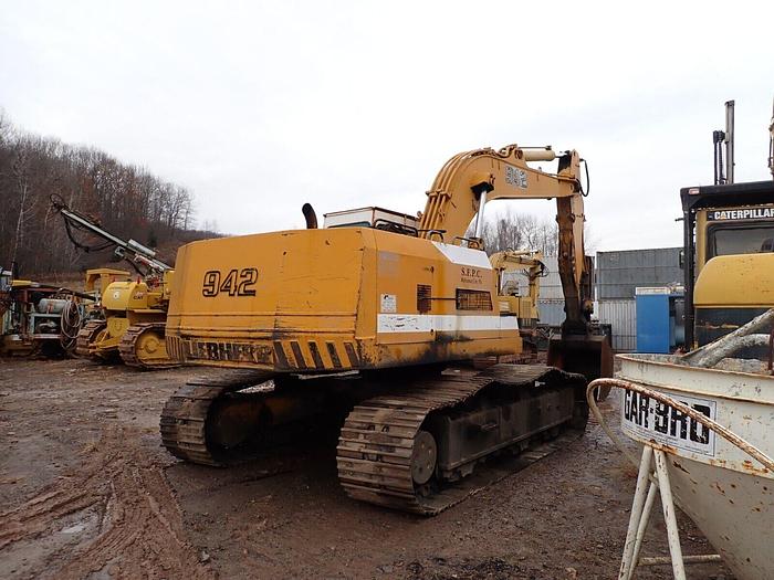 Used Liebherr R942HD Hydraulic Excavator 48" Bucket Diesel EROPS R942