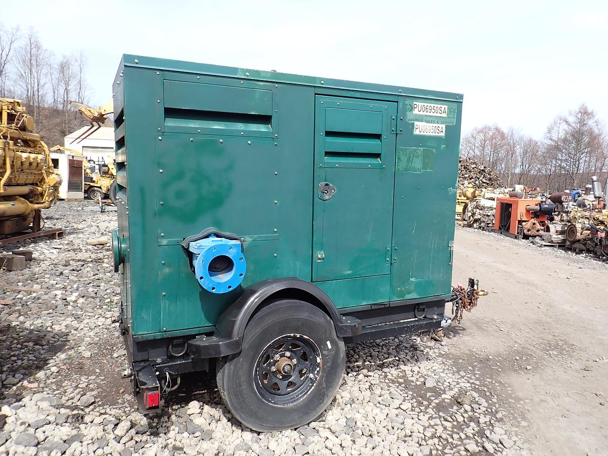 Used Gorman Rupp PA6C60 6" Enclosed Water Pump