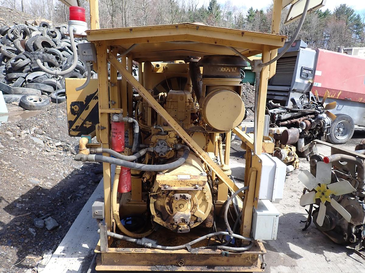 Used 2005 CAT C13 Industrial Engine TH35-E81 PETROLEUM PACKAGE
