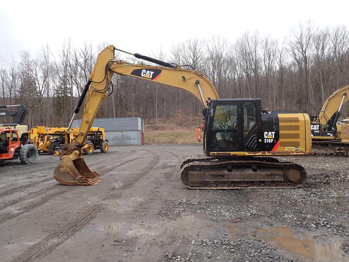 Used 2016 CAT 316FL Hydraulic Excavator