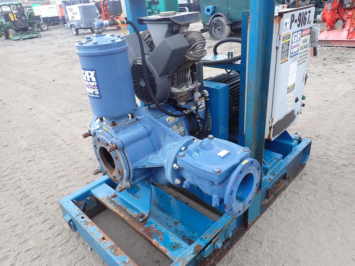 Used Gorman Rupp PA6C60-B 6" ELECTRIC Water Pump