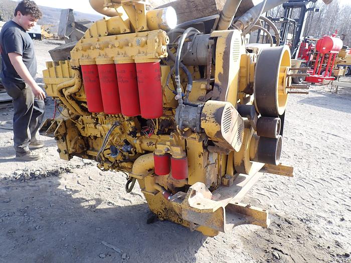 Used 2005 Komatsu SAA12V140ZE-2 Diesel Engine GOOD RUNNER! HD785-5