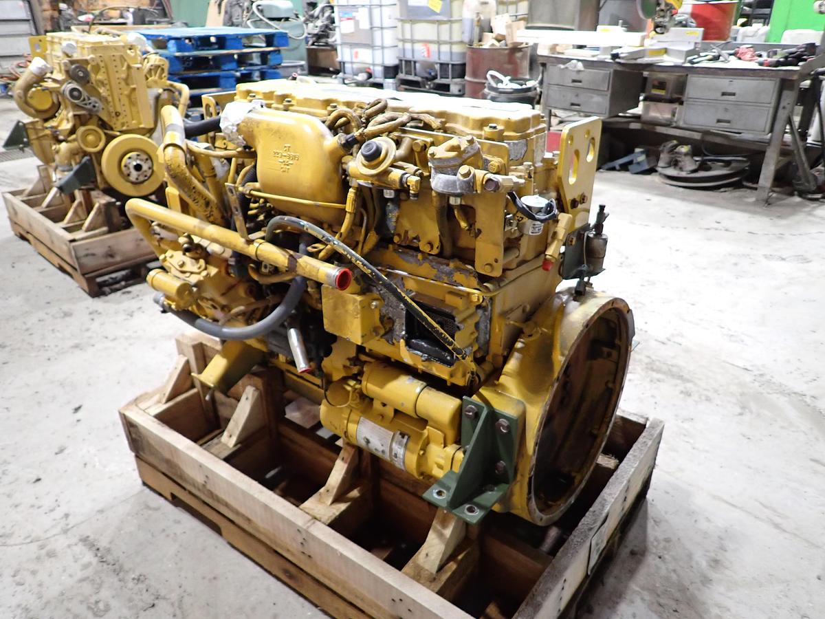 Used 2008 CAT C7 Diesel Engine GOV'T SURPLUS 330 HP