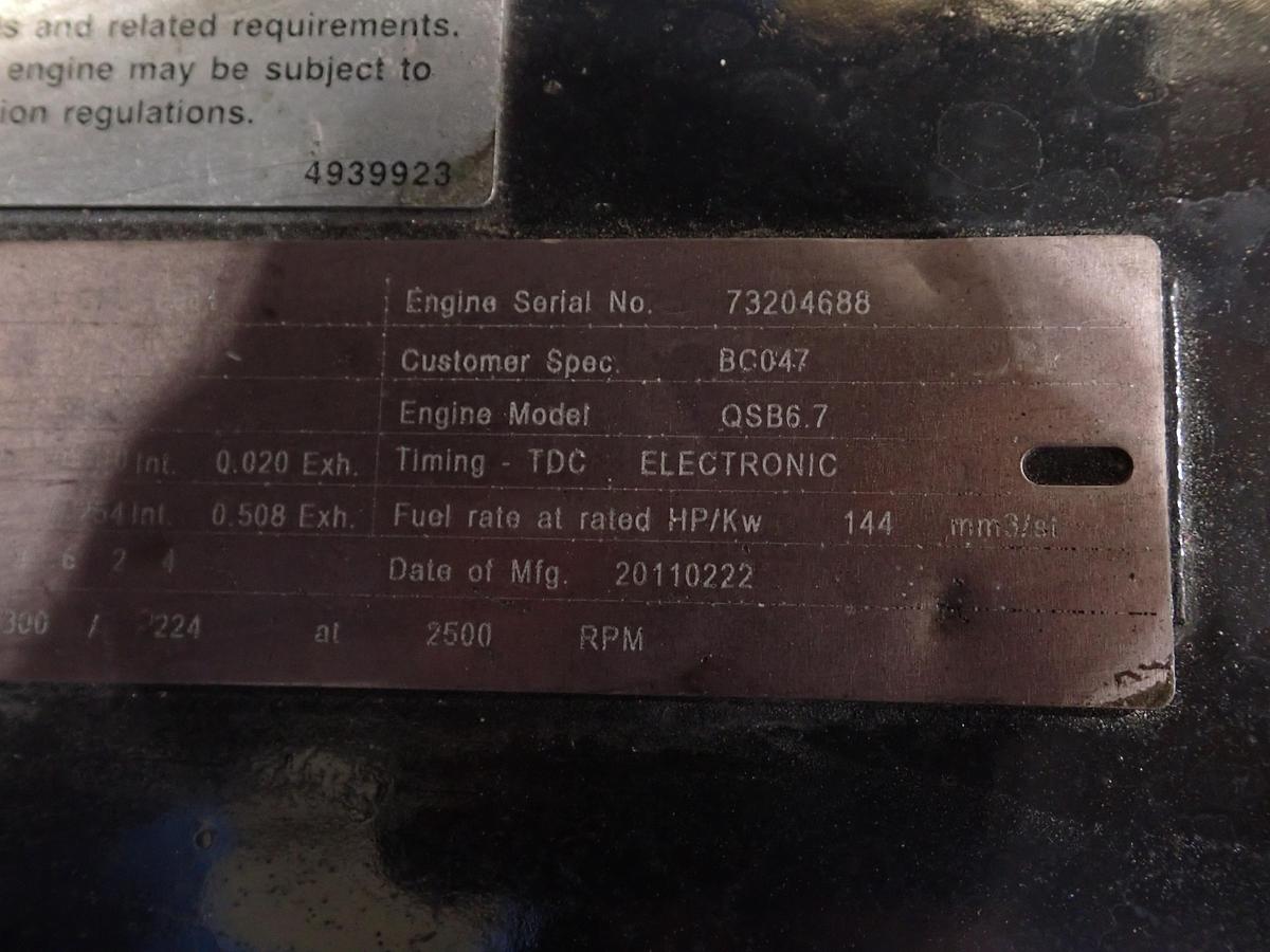 2011 Cummins QSB 6.7 Diesel Engine UNUSED SURPLUS! CPL 8611