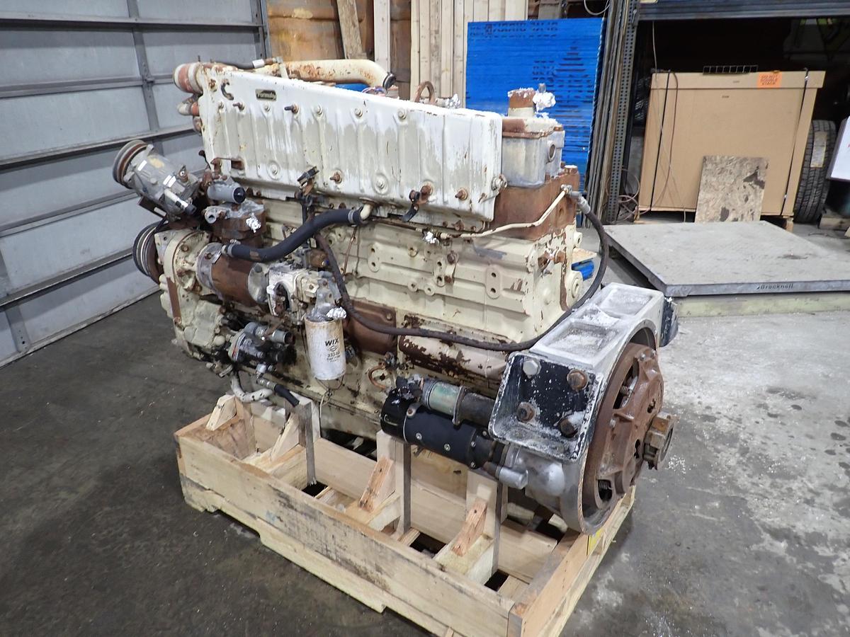 Used 1987 Cummins NTC365 Big Cam IV Diesel Engine LOW FLOW CPL 833