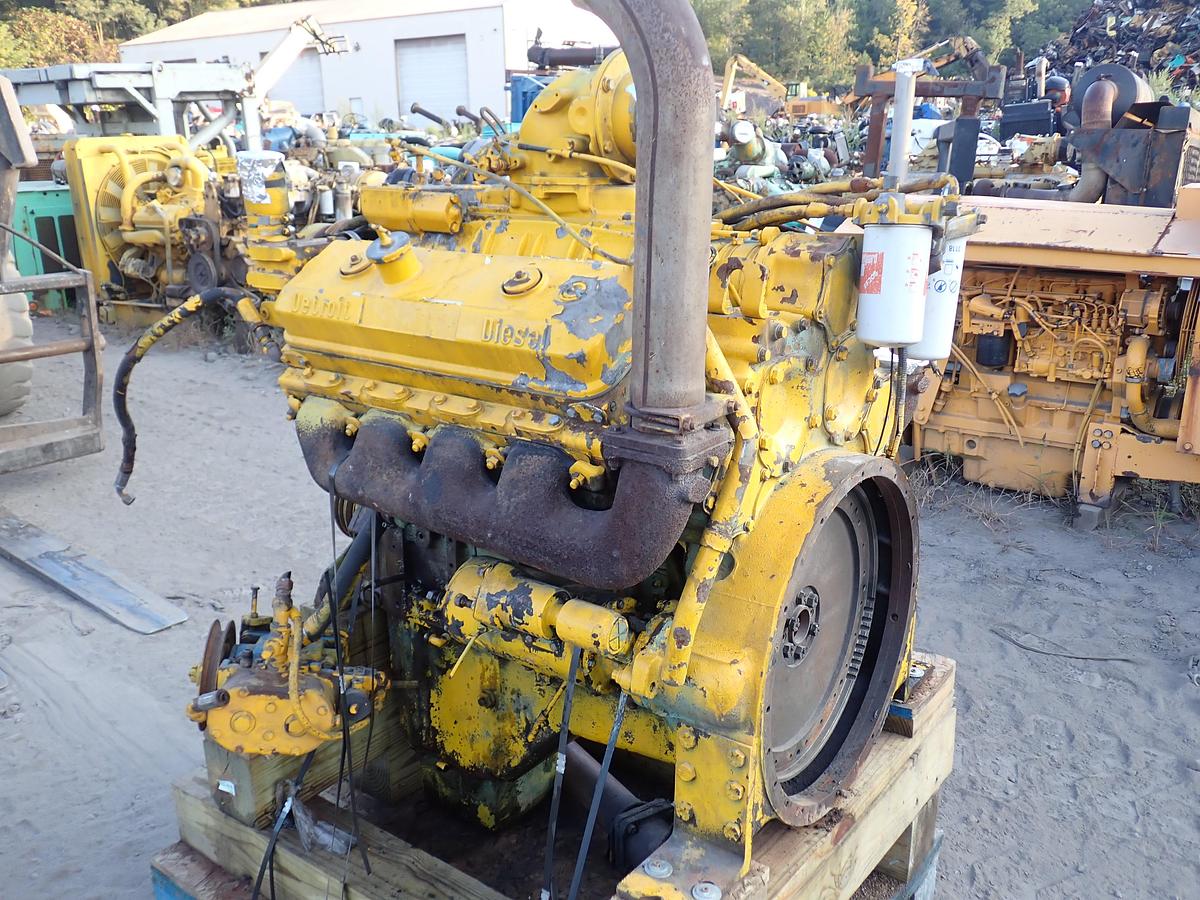 Used Detroit Diesel 8V71 Engine 7084-7000