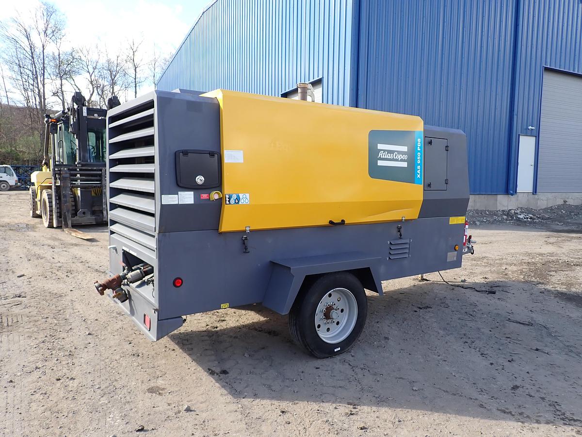 Used 2021 Atlas Copco XAS950 PD8 Air Compressor