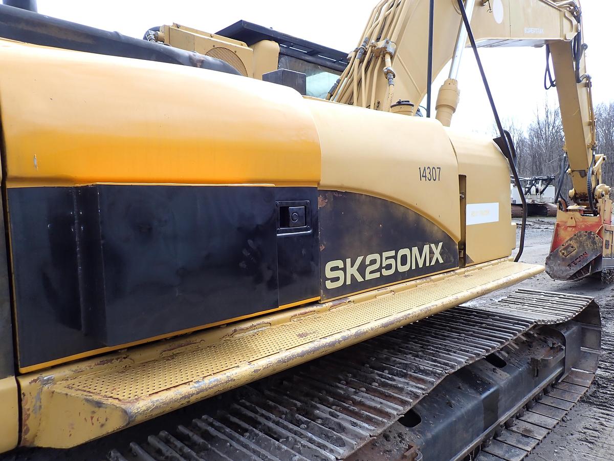 Used 2004 Supertrak SK250MX Forestry Mulcher FECON 