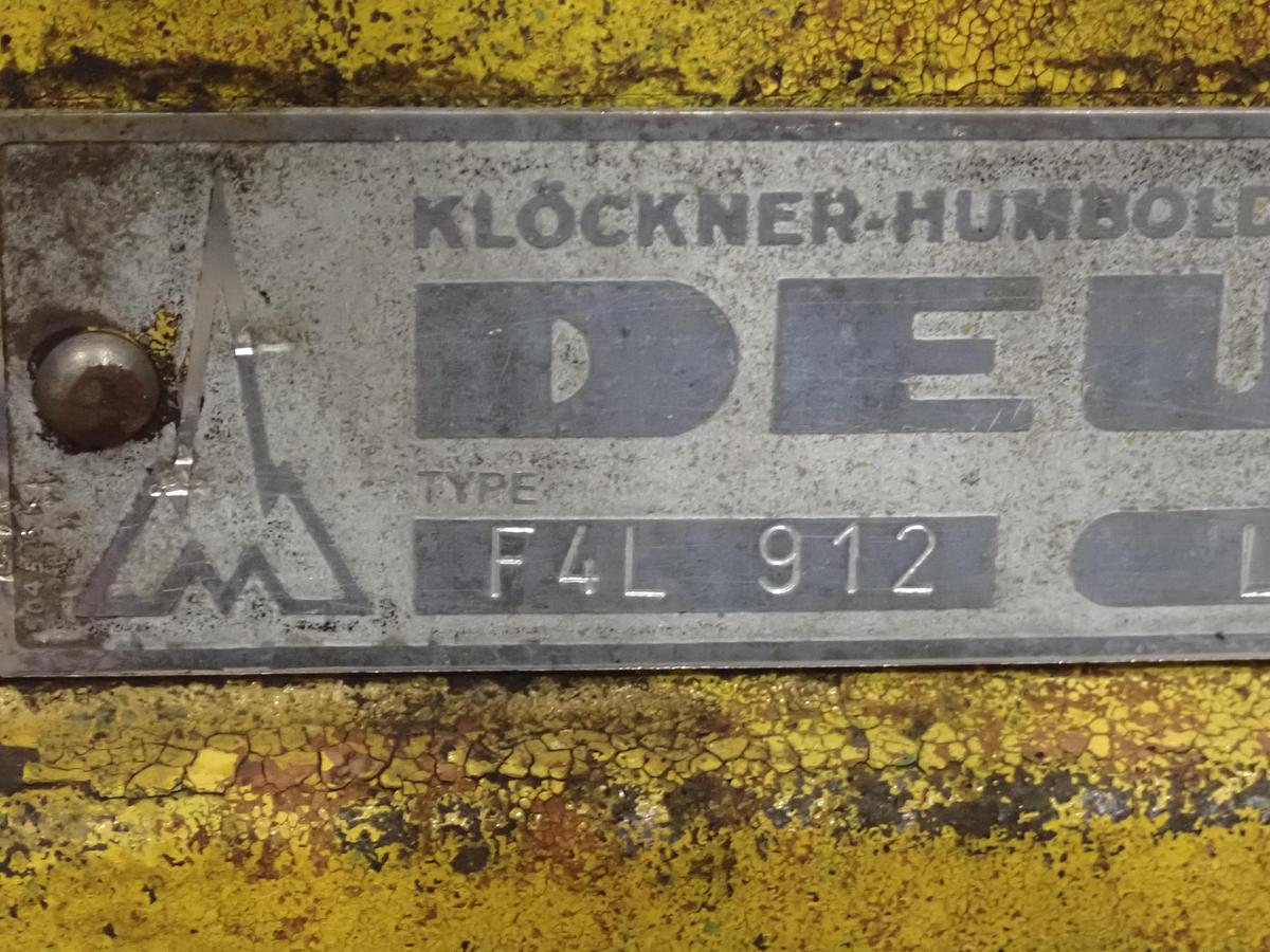 Used Deutz F4L912 Diesel Engine