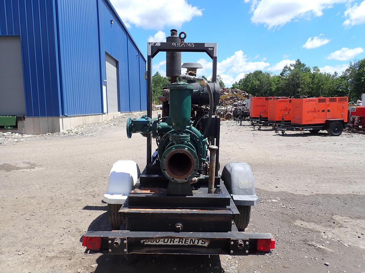 Used 2012 Cornell 4HC-EM18DB 8x4 High Pressure Water Pump
