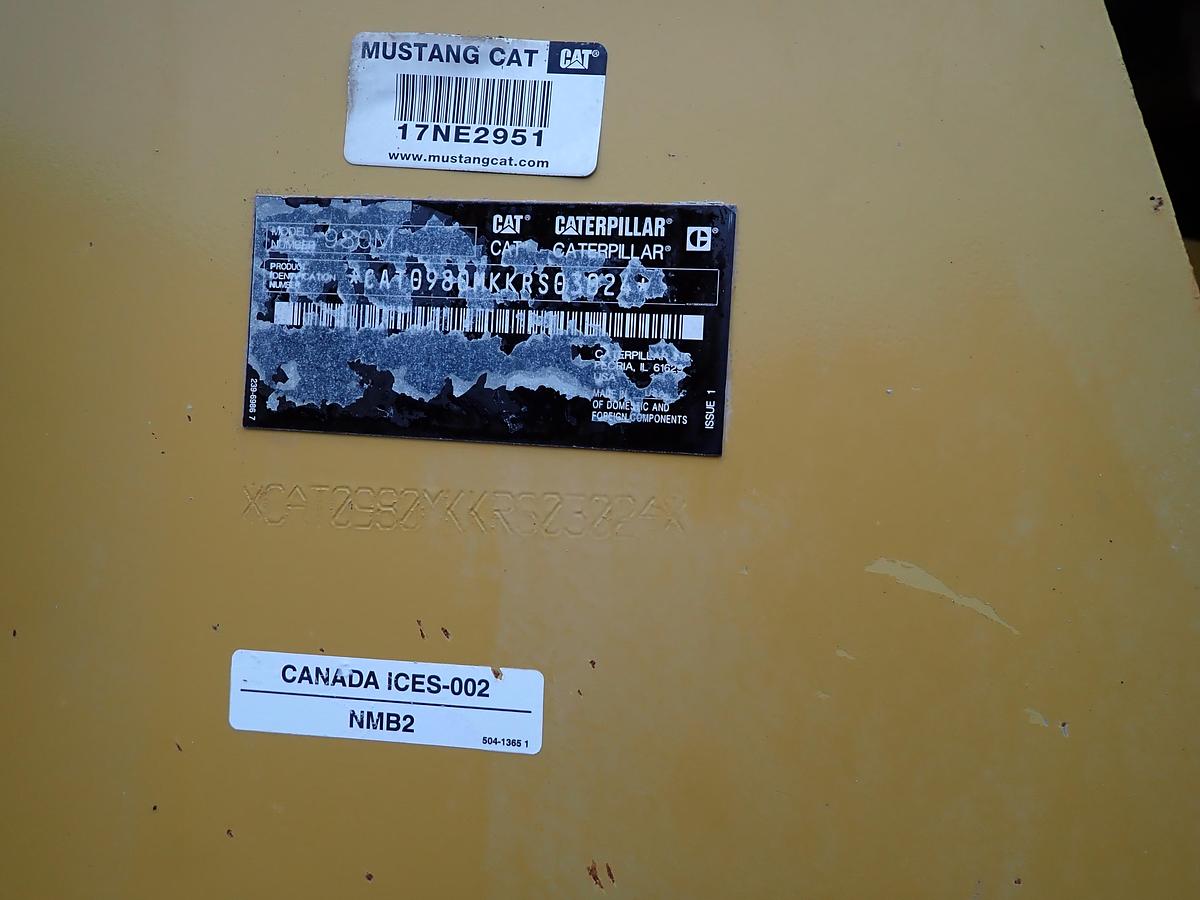 Used 2018 CAT 980M Wheel Loader