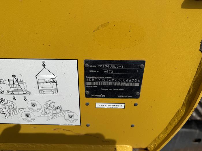 Used Komatsu Pc238