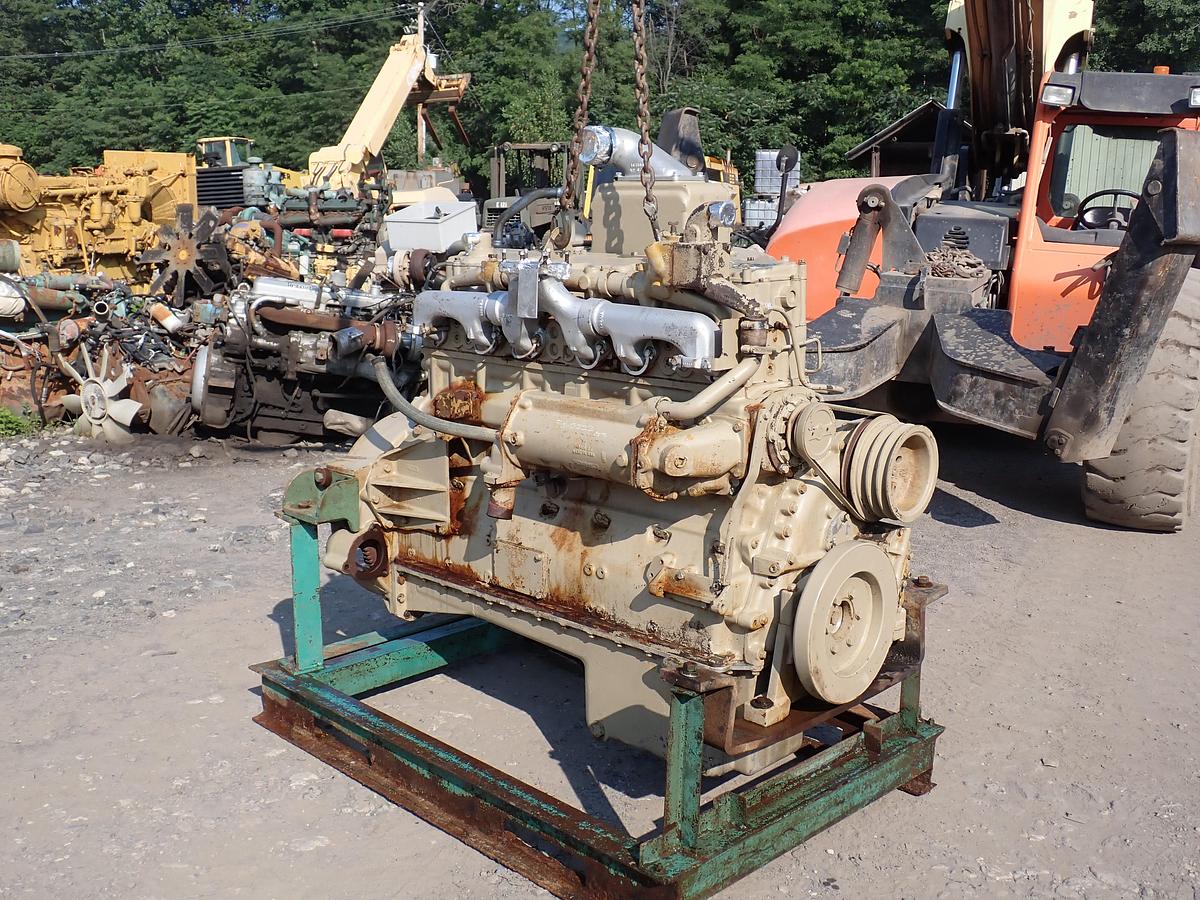 Used 1970 Cummins NTA-380-CI Diesel Engine