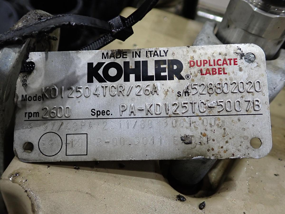Used 2015 Kohler KDI2504TCR Diesel Engine