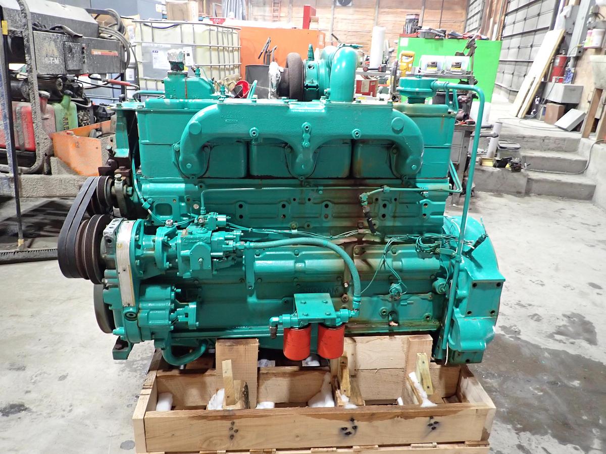 Used 1990 Cummins NT855-G4 Turbo Diesel Engine CPL 849 87 HOURS!