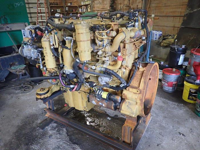 Used Caterpillar 373-3856 C13 Turbo Diesel Engine GOOD RUNNER! 980M Loader CAT