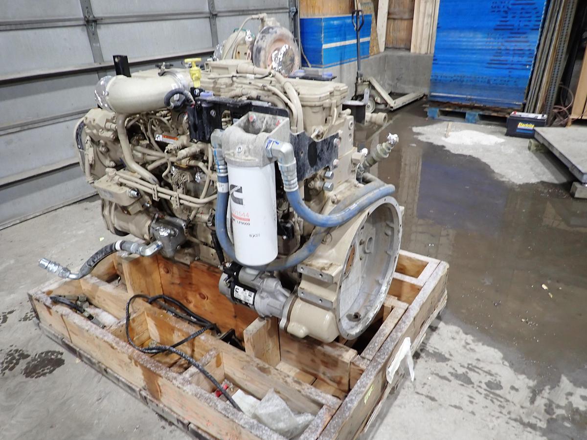 Used 2010 Cummins ISL 450 Diesel Engine GOV'T SURPLUS 450 HP! 8.9 Liter