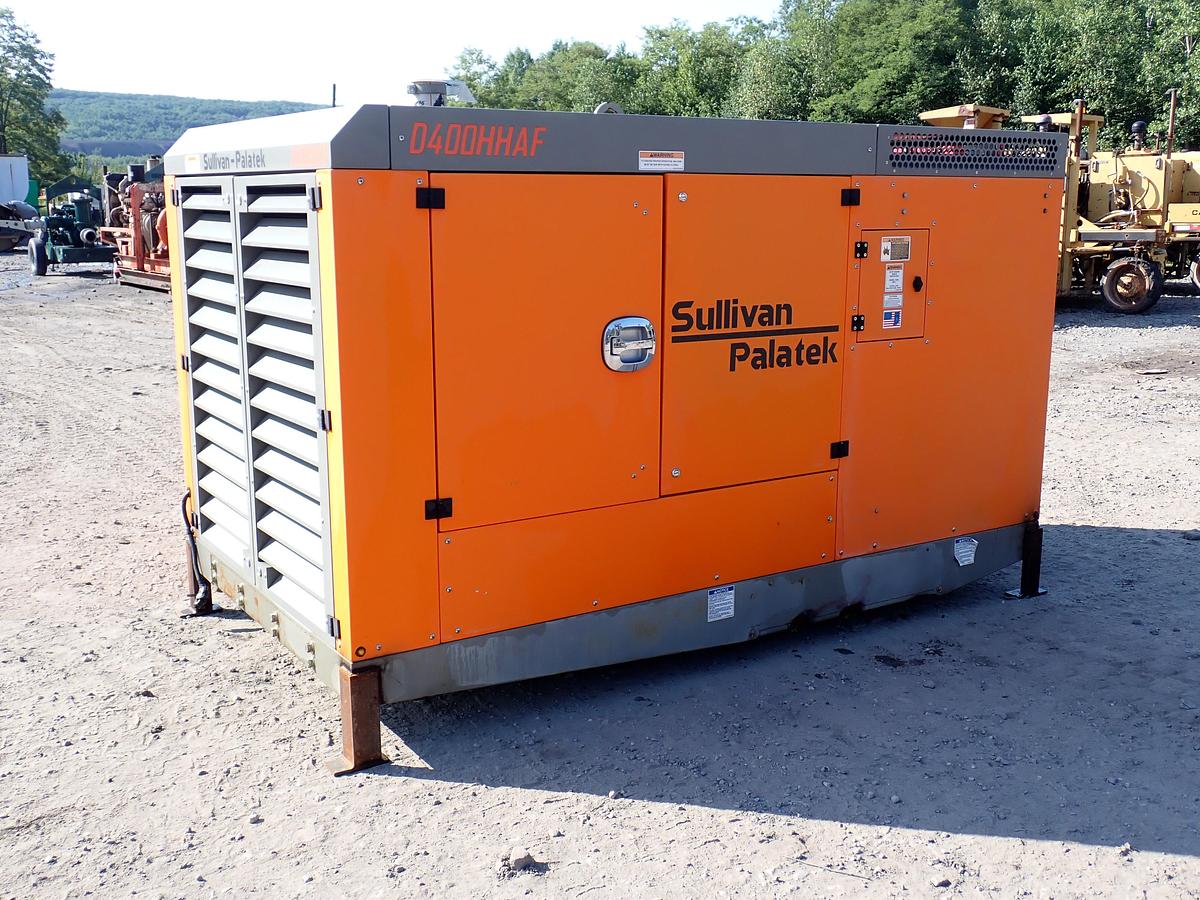 Used 2019 Sullivan Palatek D400PHHJD4AF 400 CFM Air Compressor