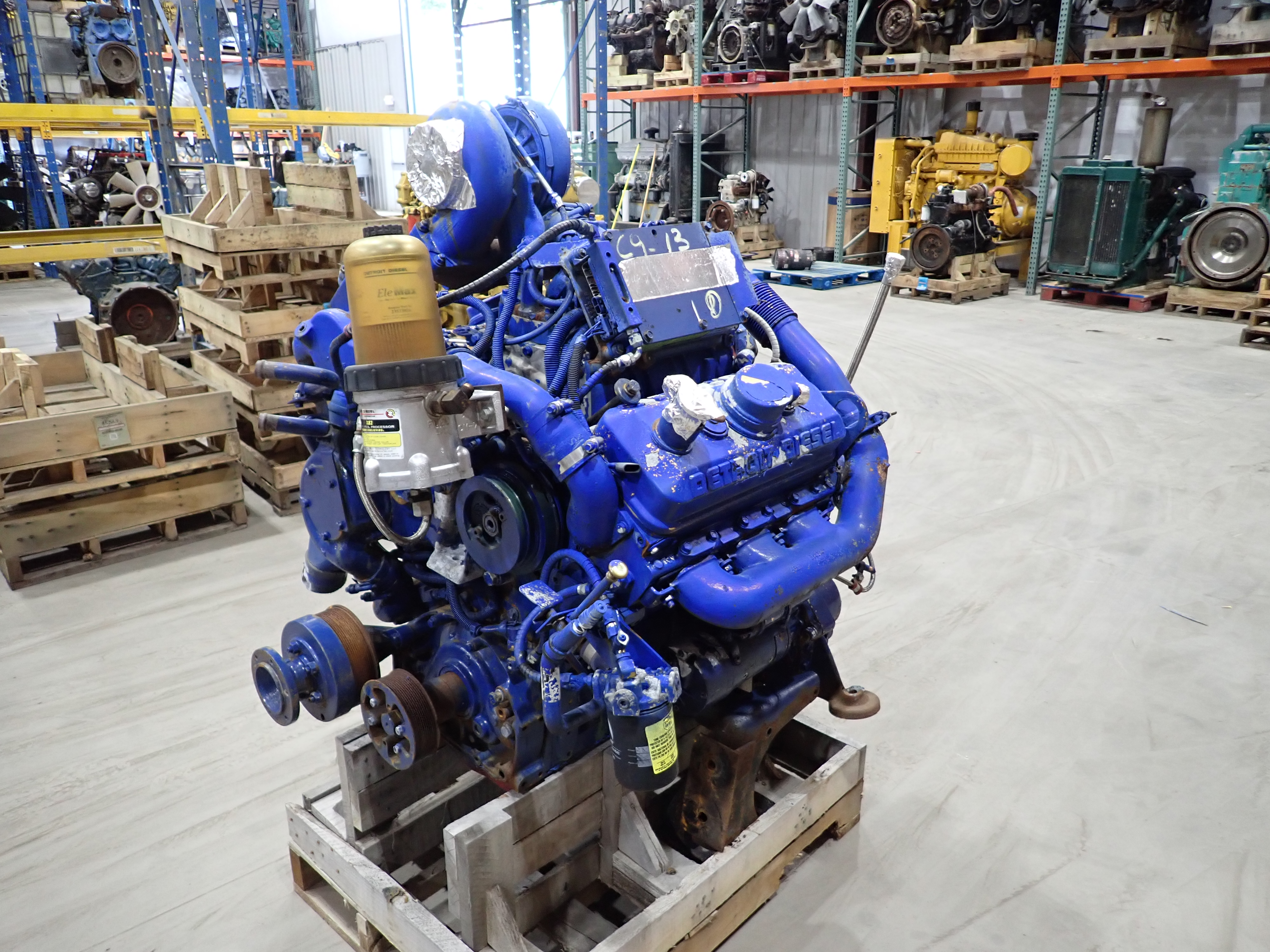 Used 2003 Detroit Diesel 6V92TA DDEC LOW HOUR Engine