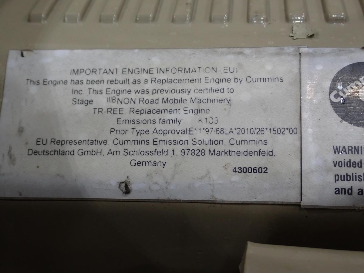 2012 Cummins QSX15 Diesel Engine UNUSED CPL 3350