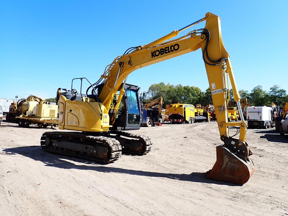 Used 2022 Kobelco SK140SRLC-7 Hydraulic Excavator SUPER CLEAN!