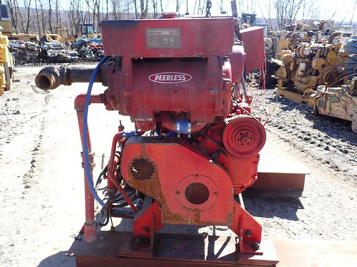 Used 1987 Cummins NT855-F4 Diesel Fire Pump Engine