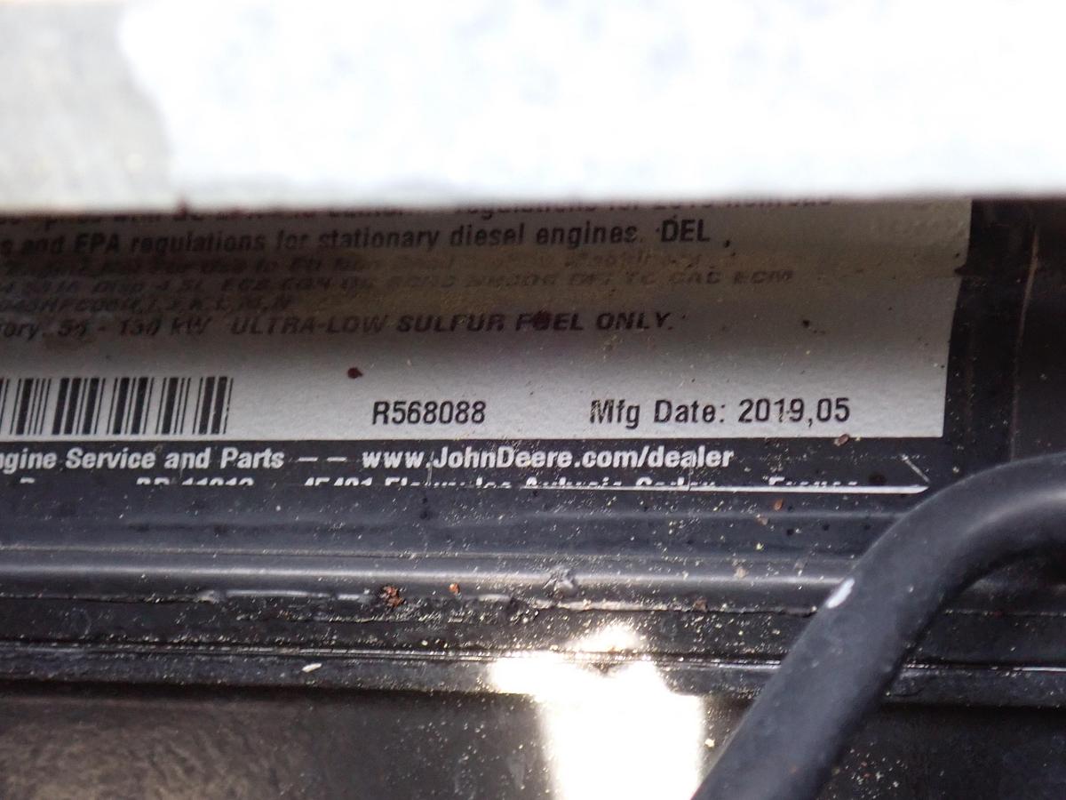 Used 2019 John Deere 4045HFC06 Diesel Engine Power Unit 435 HOURS