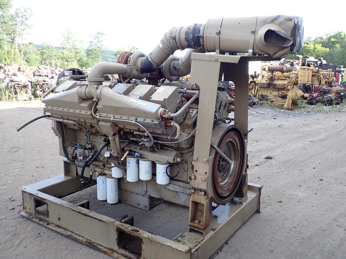 Used 1989 Cummins KTA38-G3 Diesel Engine LOW HOURS