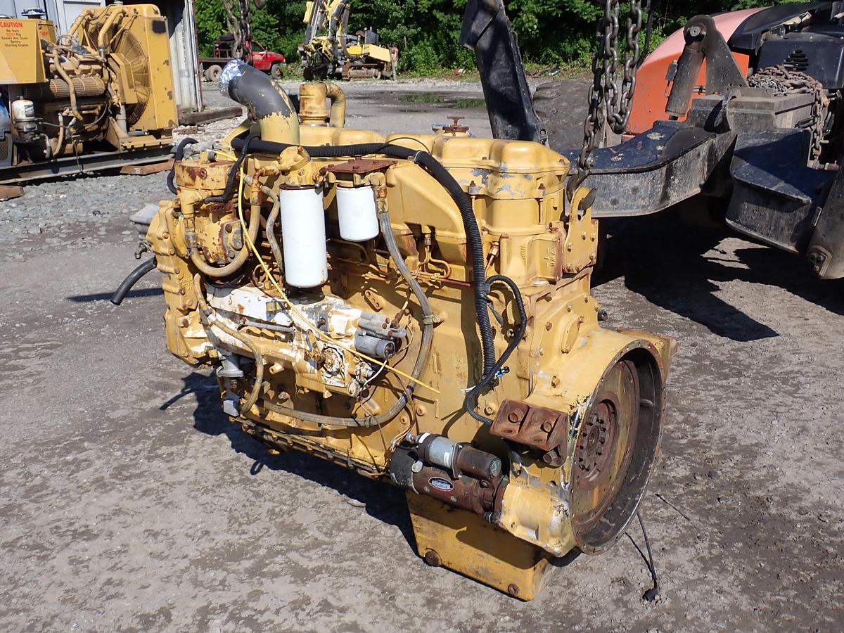 Used 1986 CAT 3406B 425 HP Diesel Truck Engine AR 7C-0166