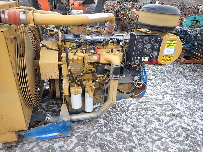 Used 2008 CAT C7 Industrial Diesel Power Unit 225 HP