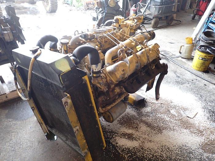 Used Perkins V8-540 Diesel Engine GOOD RUNNER! VIDEO! V8.540 Massey Tractor