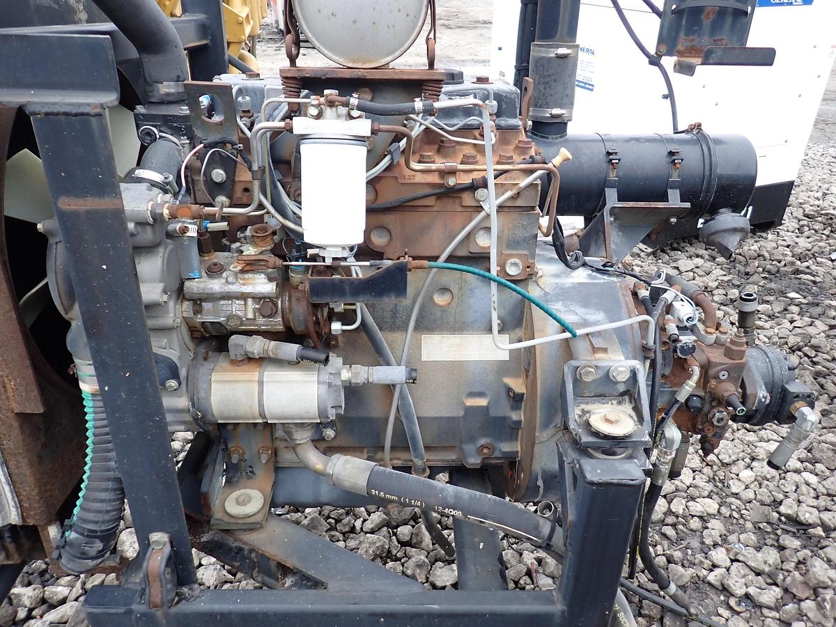 Used Perkins 1004-42 Diesel Engine AR70436 LOW HOURS!