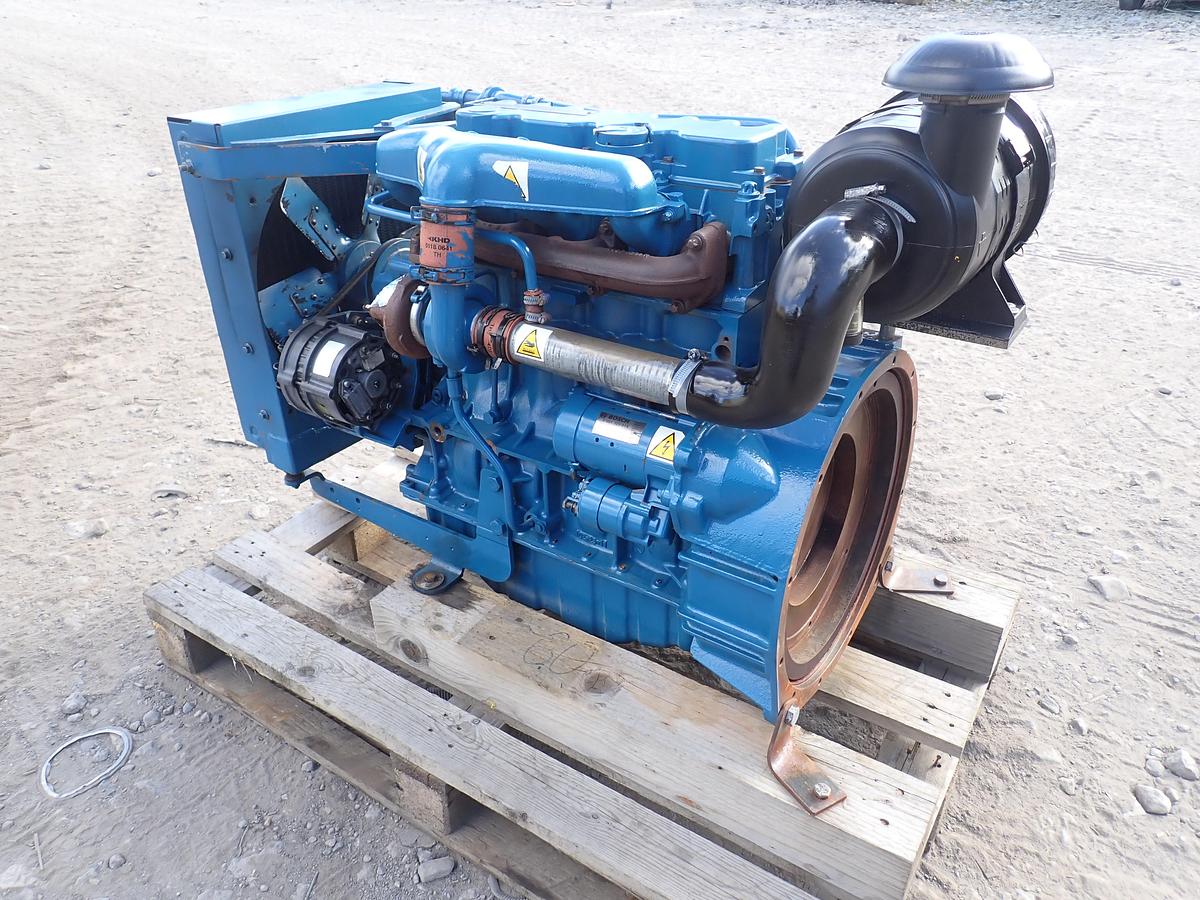 Used Deutz BF4M2011 Turbo Diesel Engine