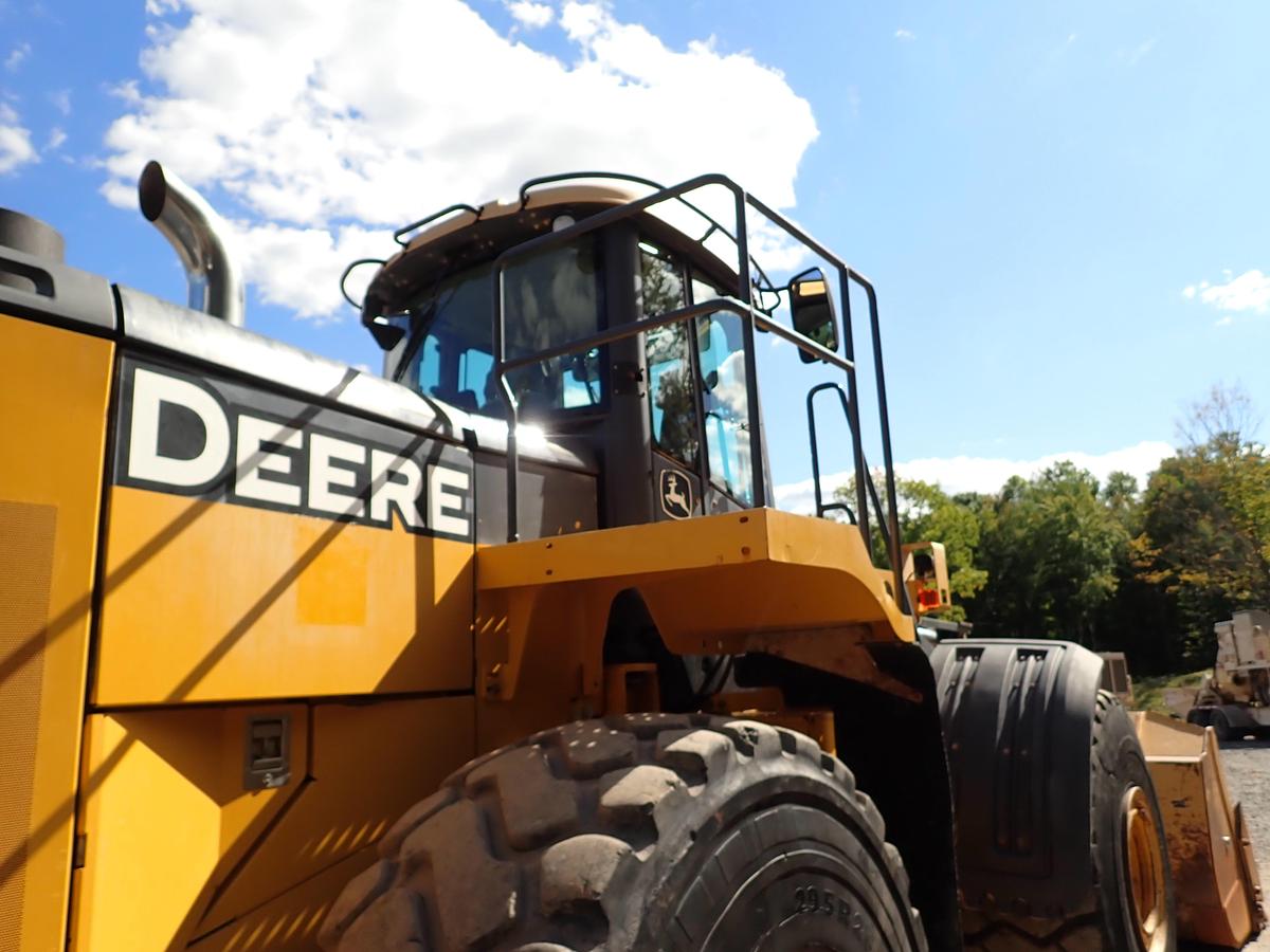 Used 2015 John Deere 844K II Wheel Loader HIGH LIFT