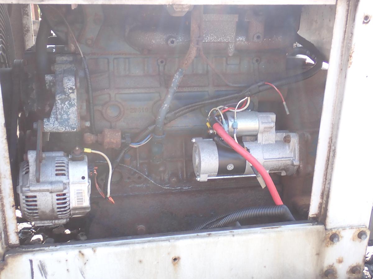 Used Kubota V3600-T-ET02 Turbo Diesel Engine POWER UNIT w/ PTO Clutch