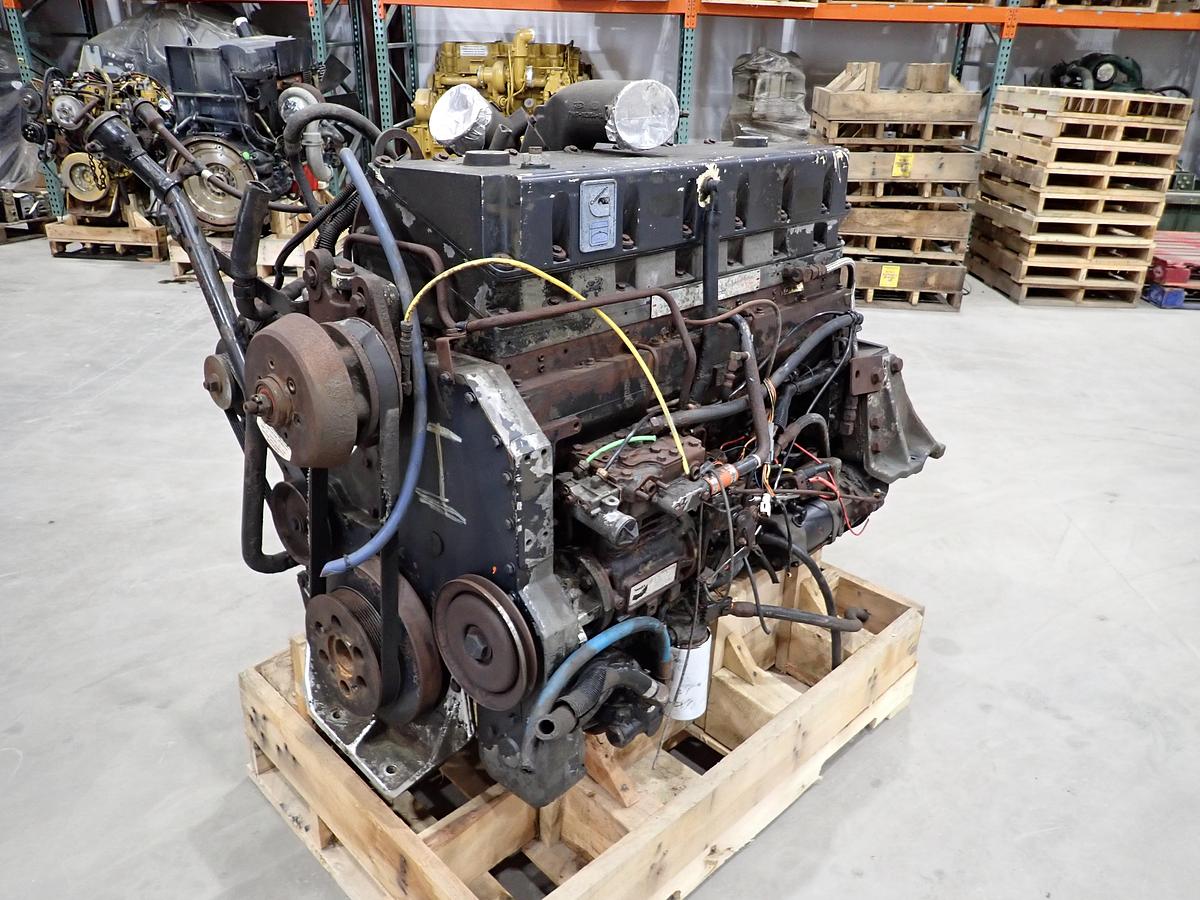 Used 1993 Cummins L10-260 Diesel Engine JAKE BRAKES