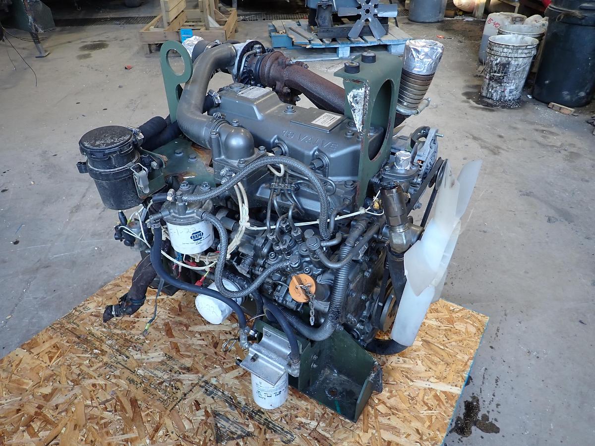 Used Yanmar 4TNV84T Turbo Diesel Engine 422 HOURS!