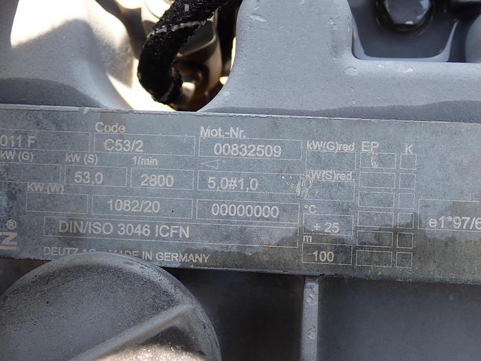 Used Deutz BF4L1011F