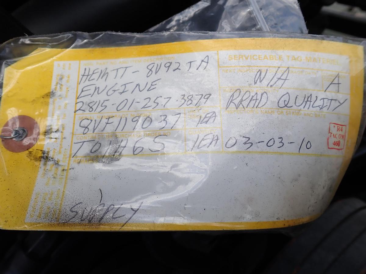 Used Detroit Diesel 8V92TA