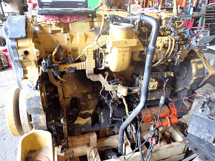 Used 2015 Caterpillar C18 Turbo Diesel Engine RUNS GOOD! 390FL 390 Excavator 467-2583