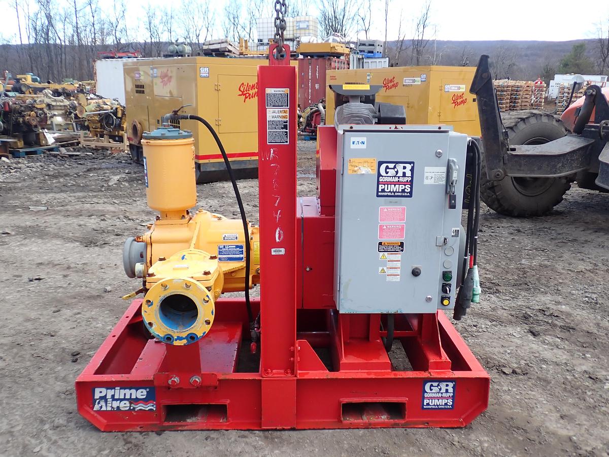 Used 2012 Gorman Rupp PA6C60 6" Water Pump ELECTRIC