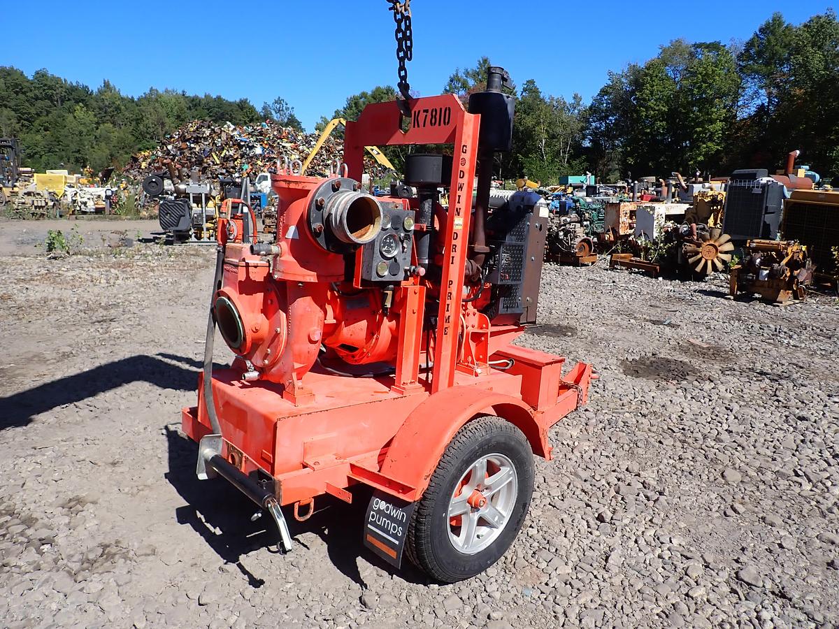 Used 2010 Godwin CD150M 6" Water Pump CAT DIESEL
