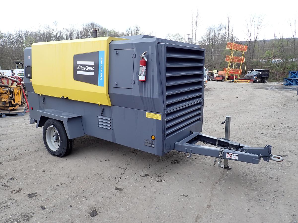 Used 2020 Atlas Copco XAS950 PD8 Air Compressor