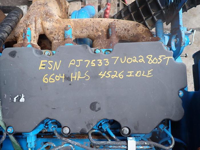 Used Perkins 1106D-E66TA Turbo Diesel Engine VIDEO! RUNS MINT! CAT C6.6 PJ75337