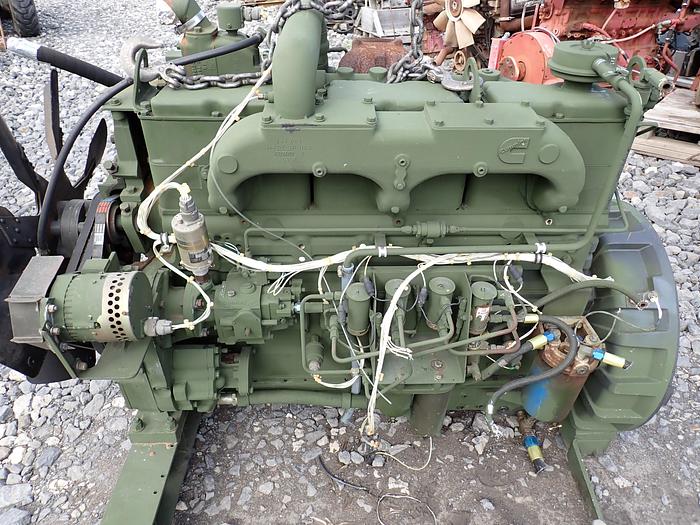 Used 1986 Cummins NT855-G3 Big Cam Diesel Engine CPL 0699 GOV'T SURPLUS